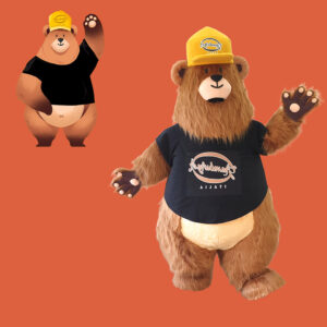 orso gramburger mascotte